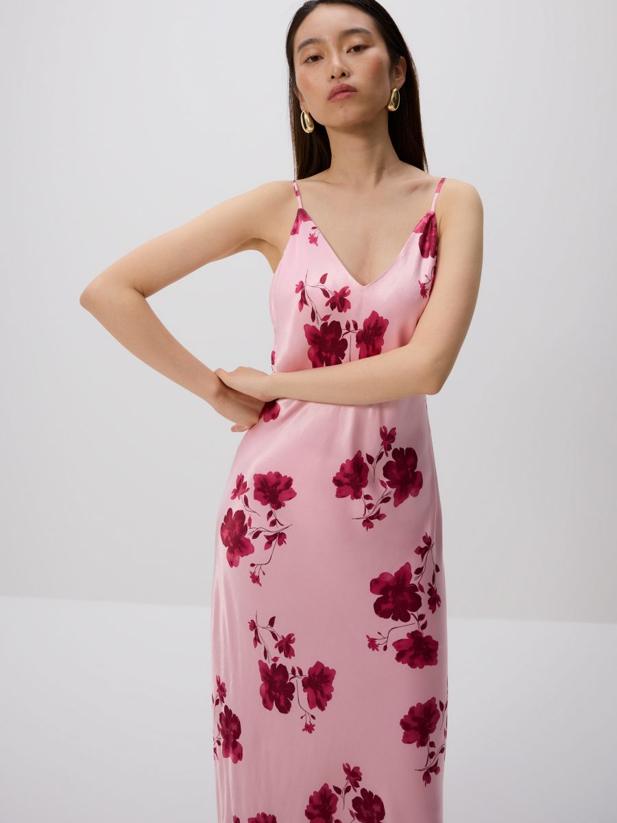 Robe en viscose - Multicolore - RESERVED - 10