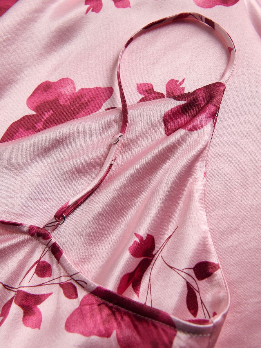 Robe en viscose - Multicolore - RESERVED - 9