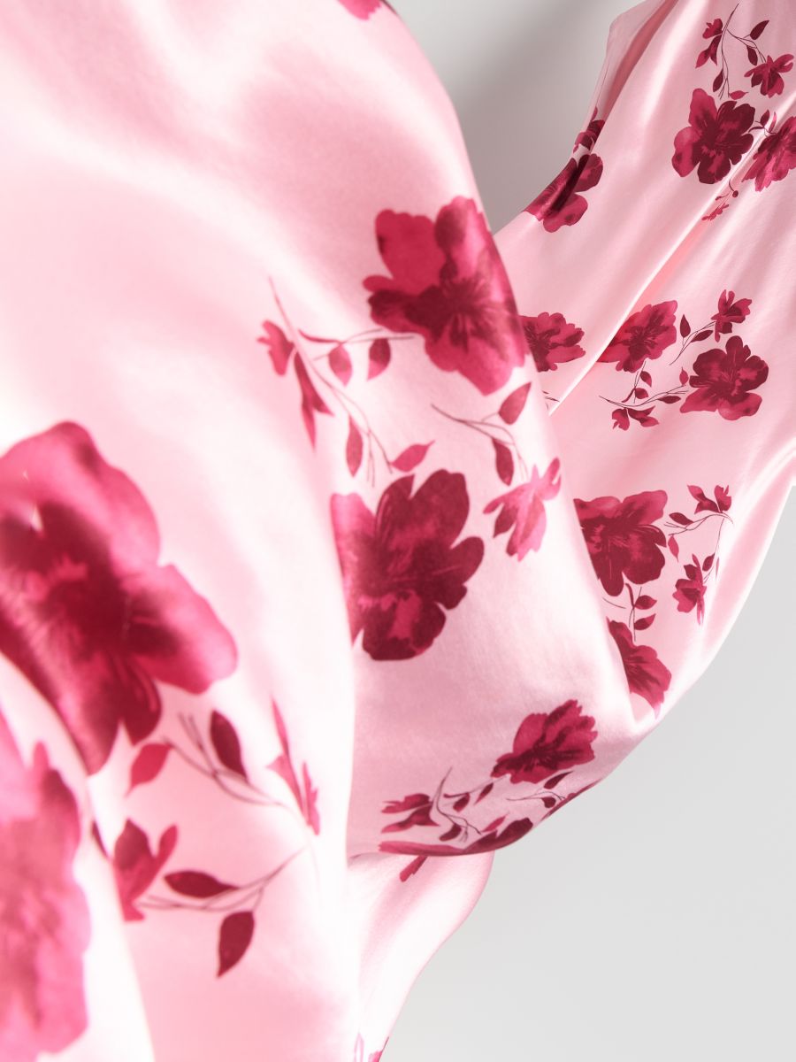 Robe en viscose - Multicolore - RESERVED - 5
