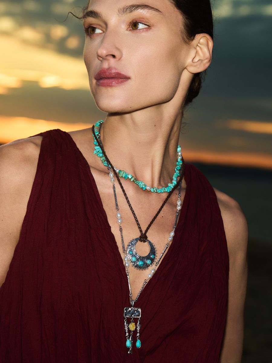 Necklace - multicolor - RESERVED - 6
