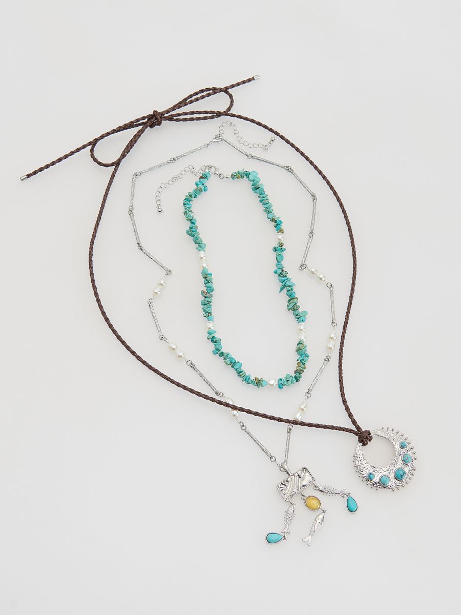 Necklace - multicolor - RESERVED - 4