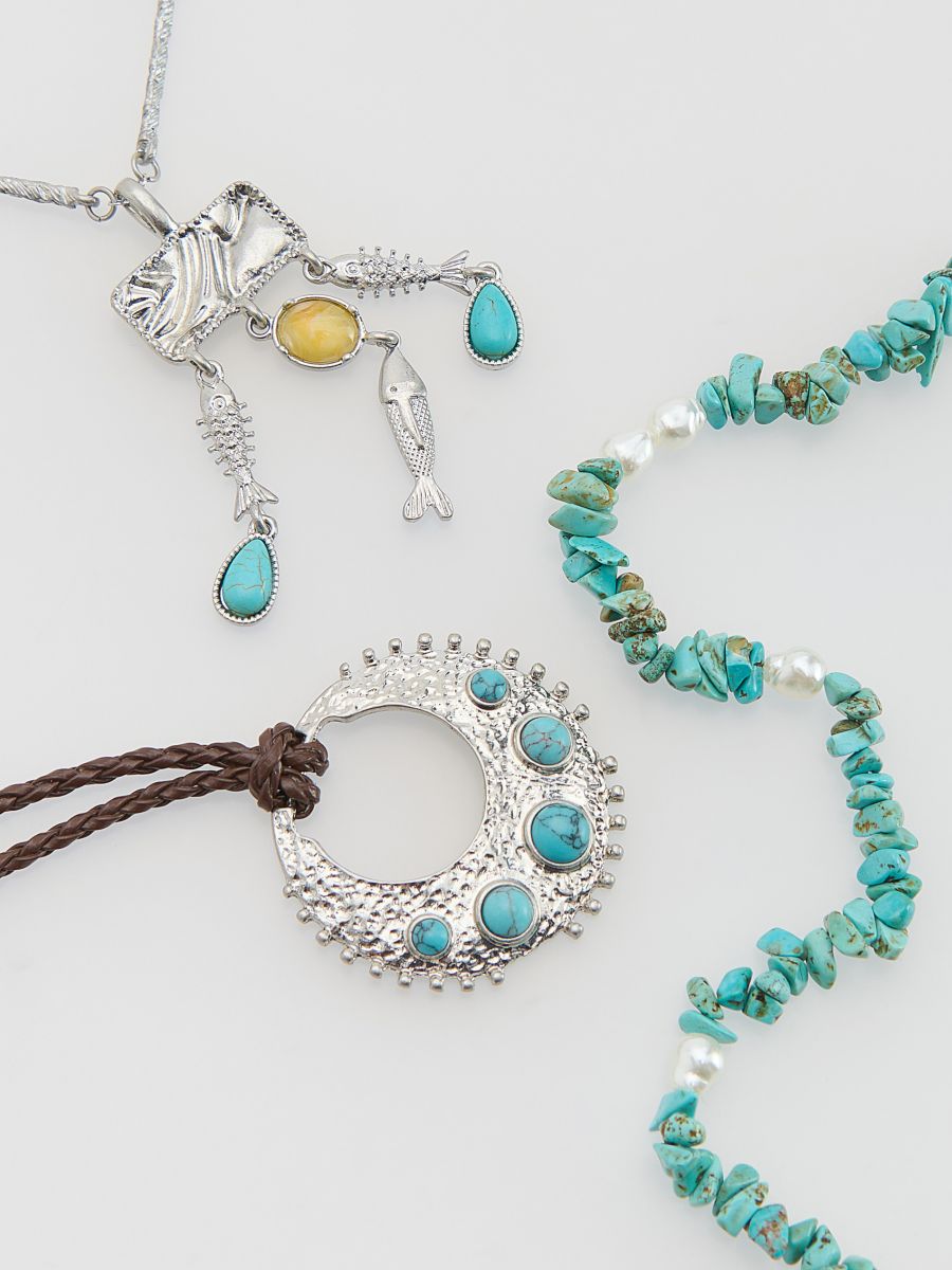 Necklace - multicolor - RESERVED - 5