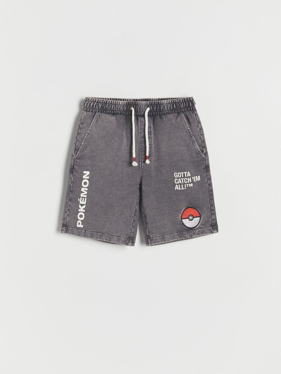 Pantaloni scurți Pokémon - gri-închis - RESERVED