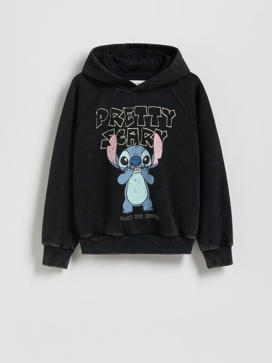 Lilo & Stitch sweatshirt - black - RESERVED