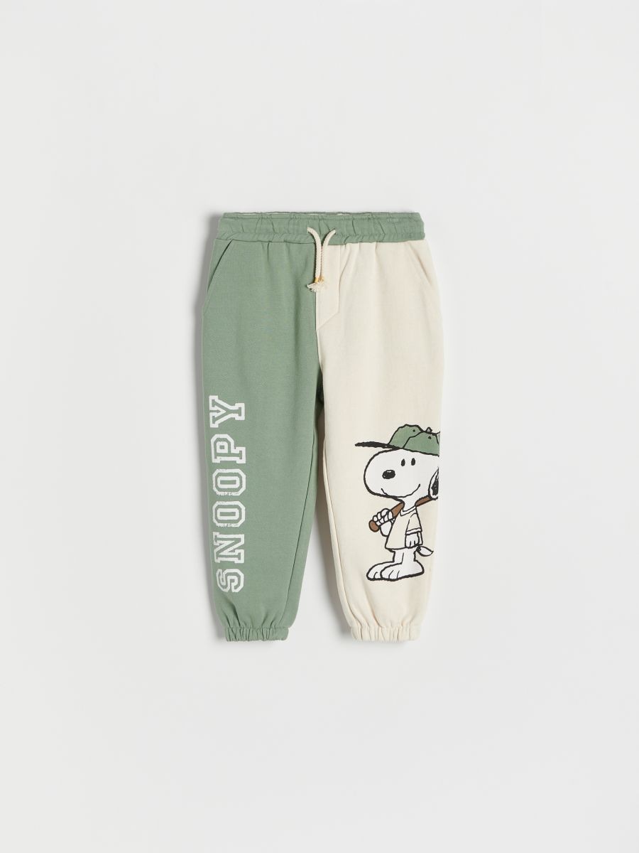 Snoopy two tone trousers