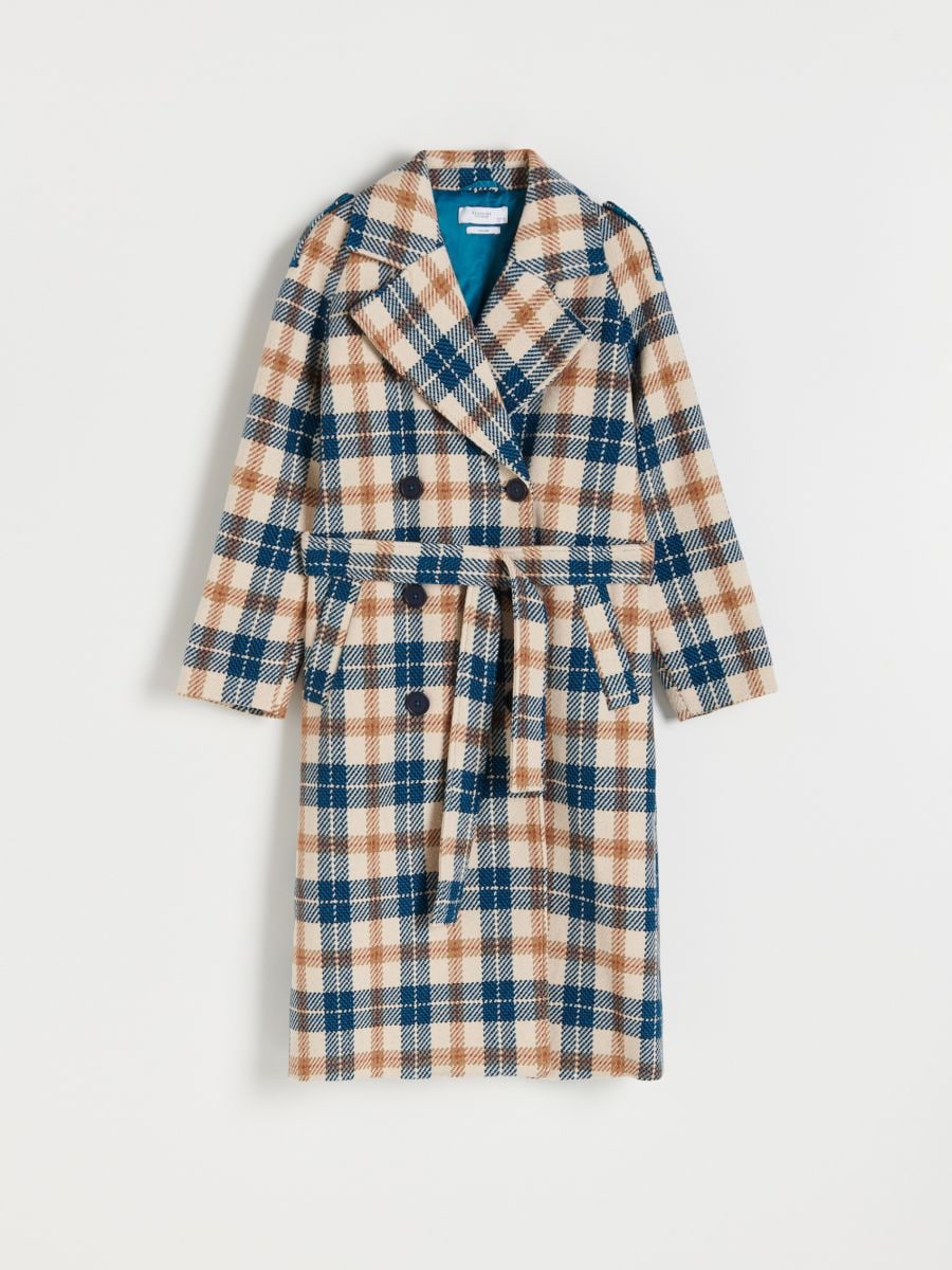 Wool blend coat - multicolor - RESERVED - 5