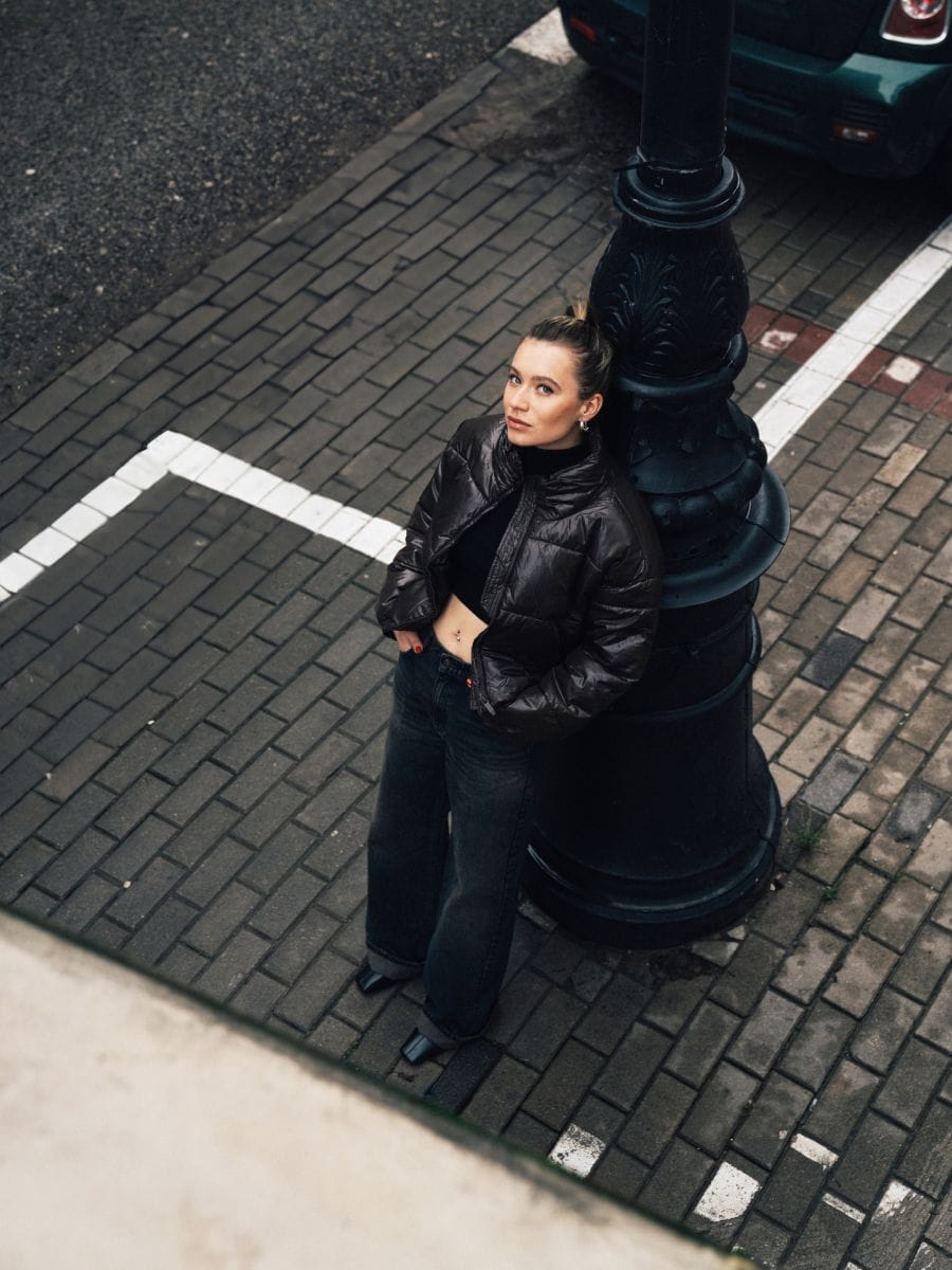 Quilted jacket - dark brown - RESERVED - 7