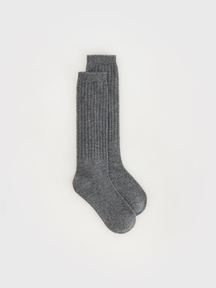 LADIES` SOCKS - dark grey - RESERVED - 2
