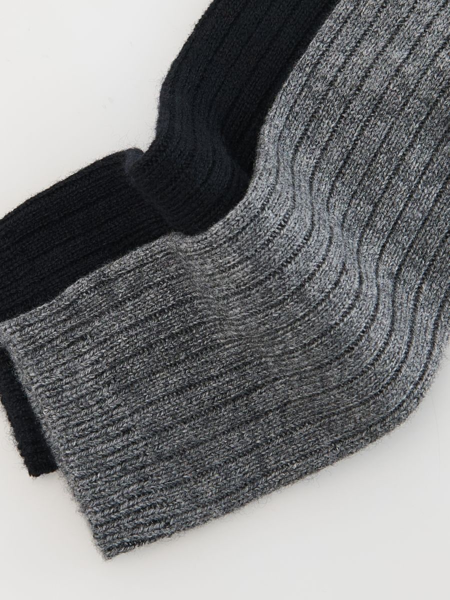 LADIES` SOCKS - dark grey - RESERVED - 3