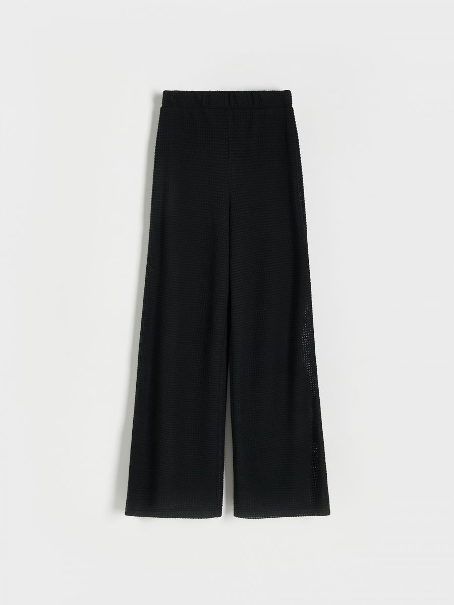 Openwork trousers - black - RESERVED - 4