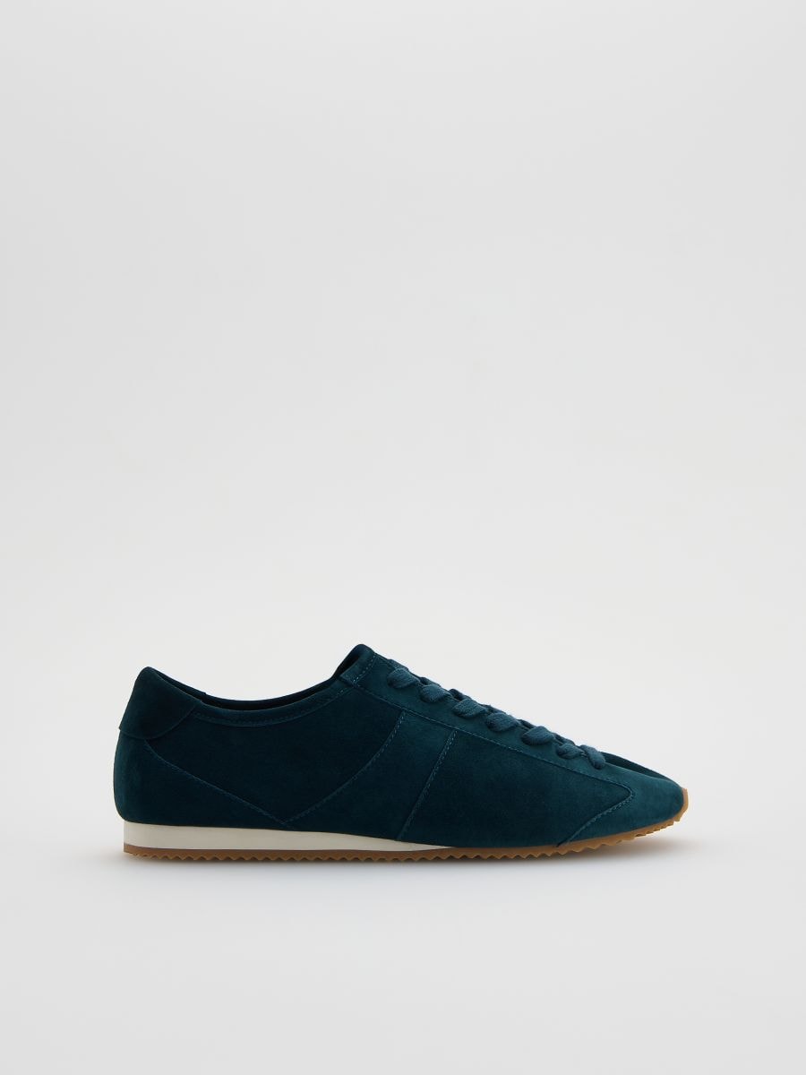 Suede sneakers - indigo - RESERVED
