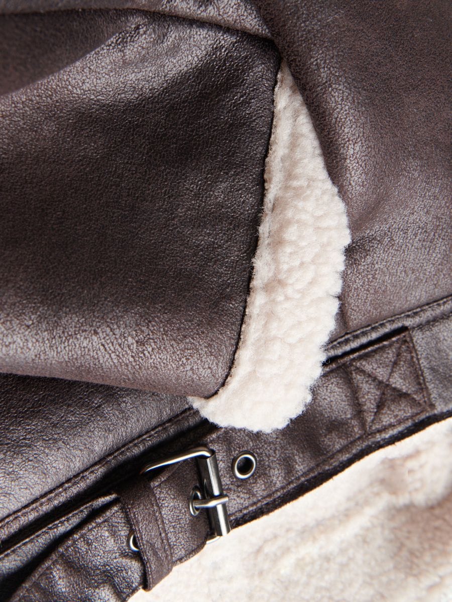 LADIES` OUTER JACKET - tumepruun - RESERVED - 5