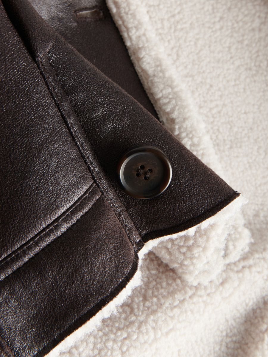 LADIES` OUTER JACKET - tumepruun - RESERVED - 6