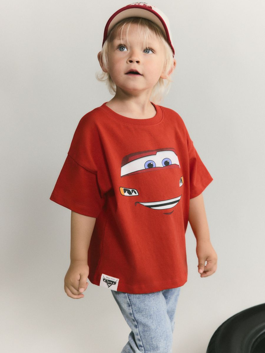 Cars T-shirt - red - RESERVED