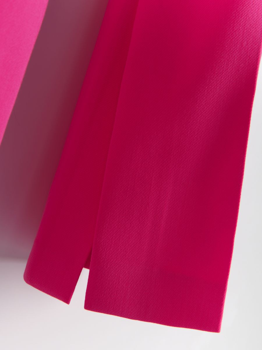Trousers with pressed crease - hot pink - RESERVED - 5