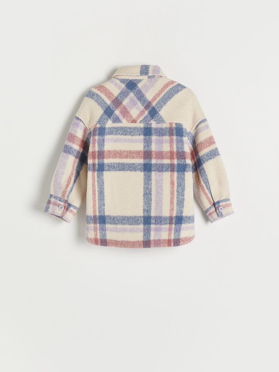 Check shacket - lavender - RESERVED - 5
