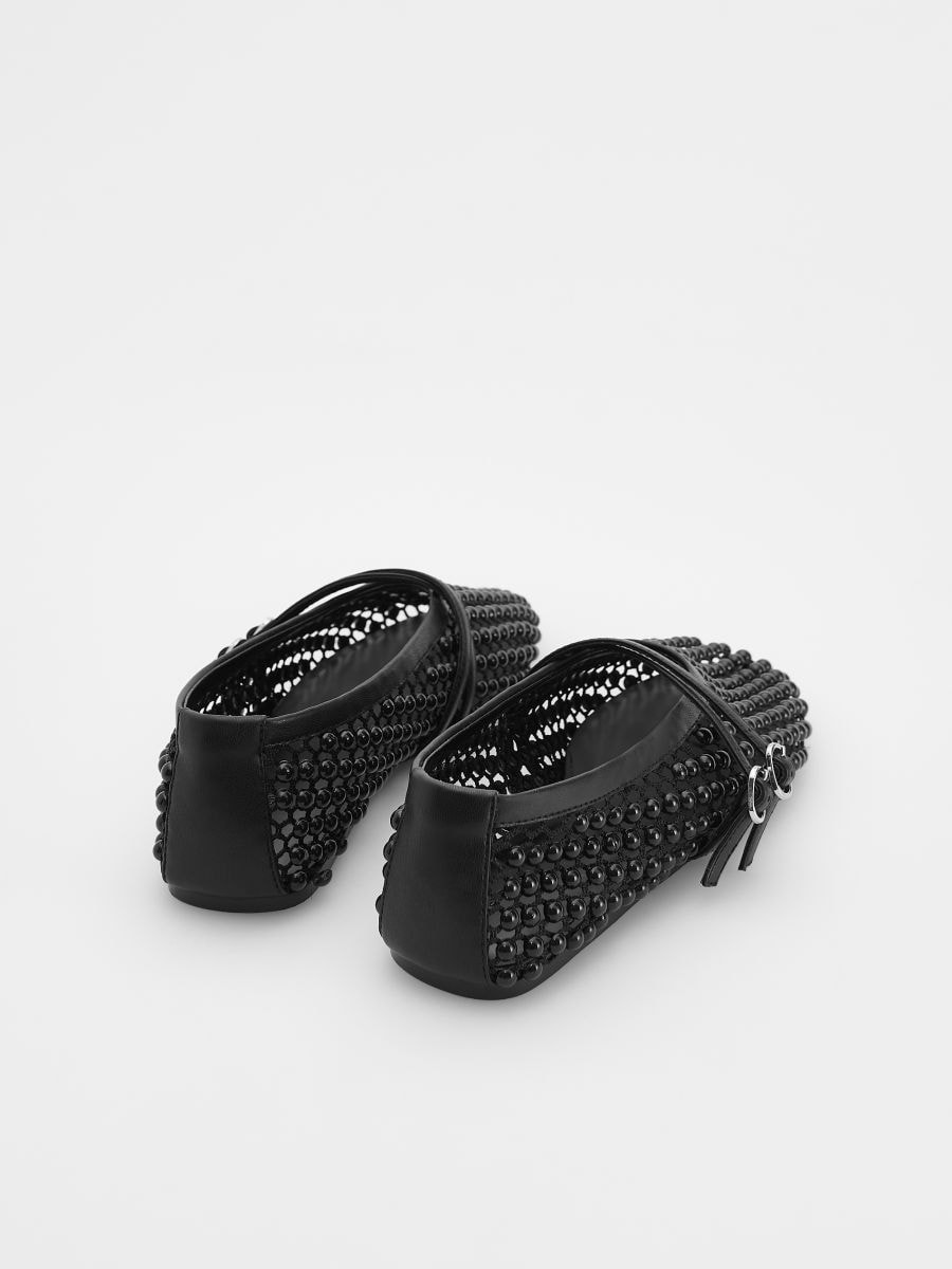 Ballet flats with decorative studs - black - RESERVED - 3