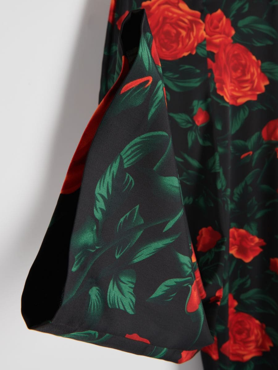 Patterned trousers - multicolor - RESERVED - 5