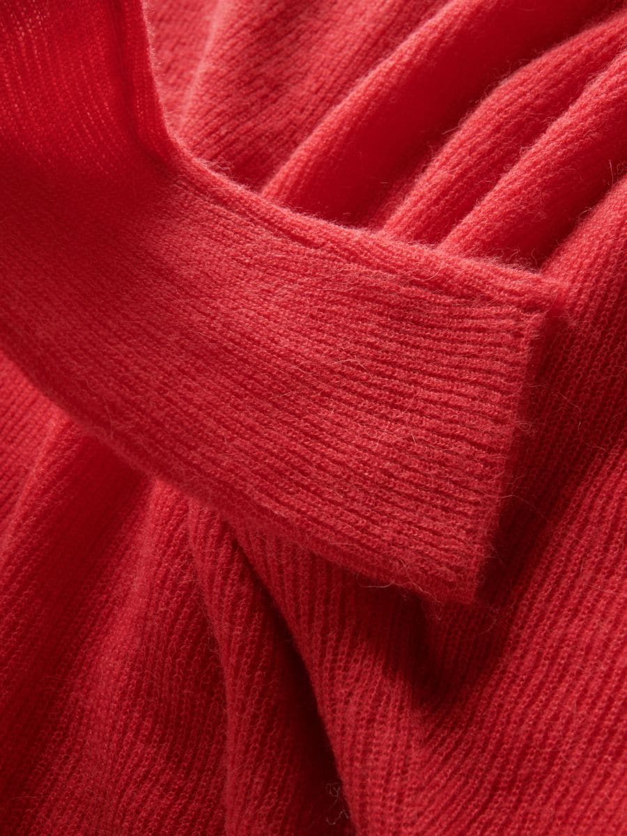 Jumper in alpaca blend - red - RESERVED - 5