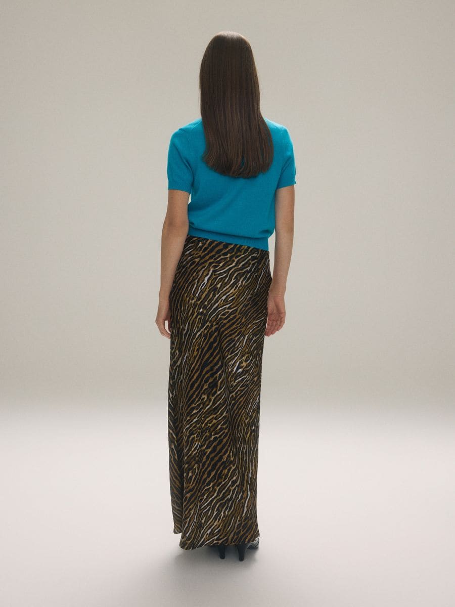 Animal pattern skirt - multicolor - RESERVED - 3