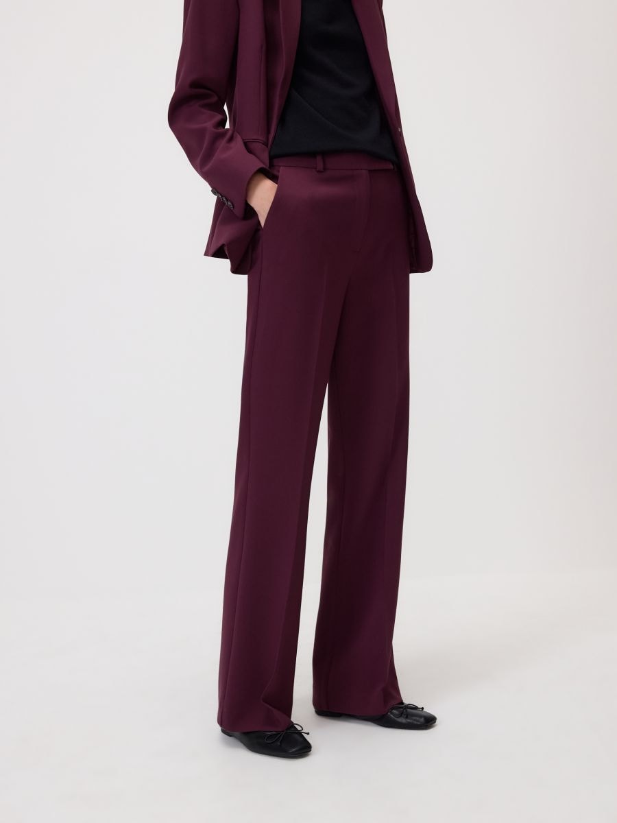 CandGandCページ Spodnie z kantem Kolor fuksja - RESERVED - 1500P-43X