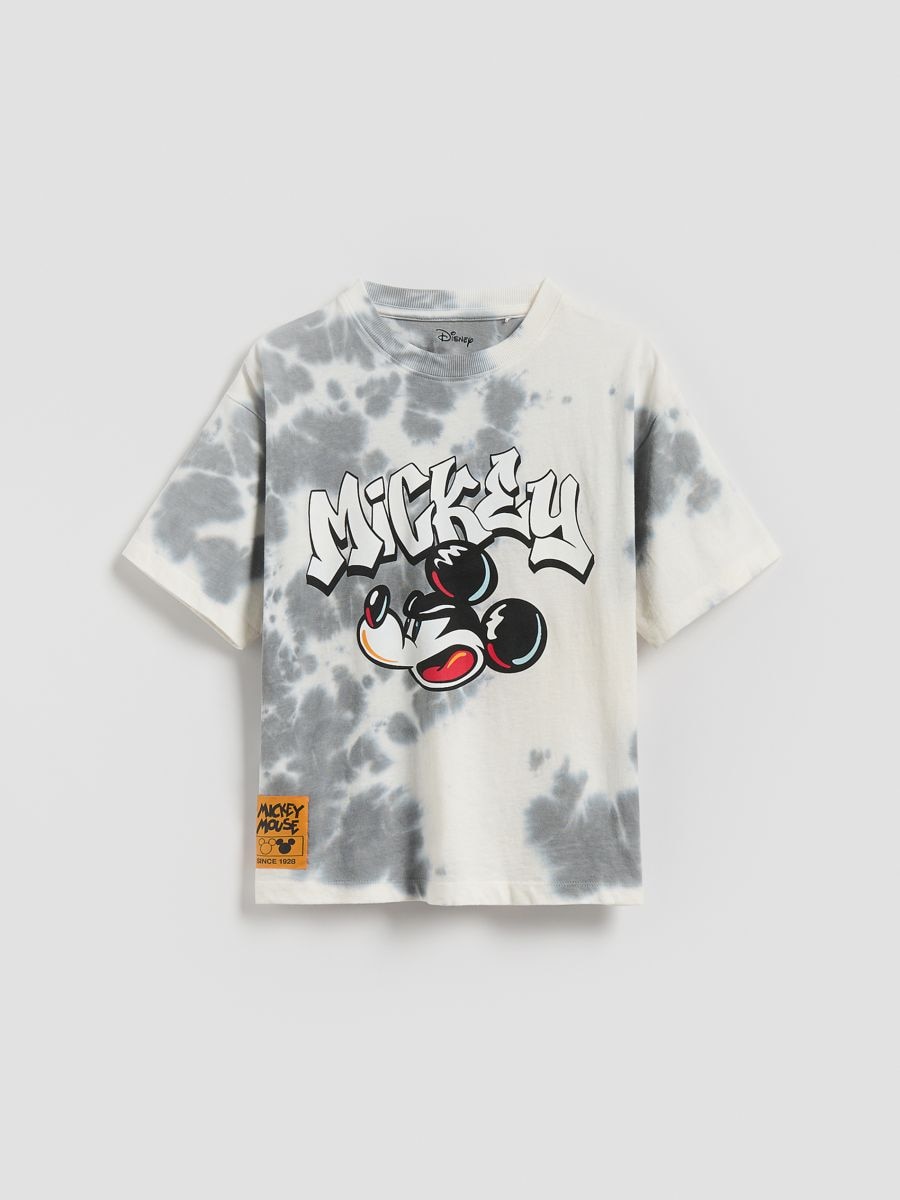 Mickey Mouse cotton T-shirt - cream - RESERVED
