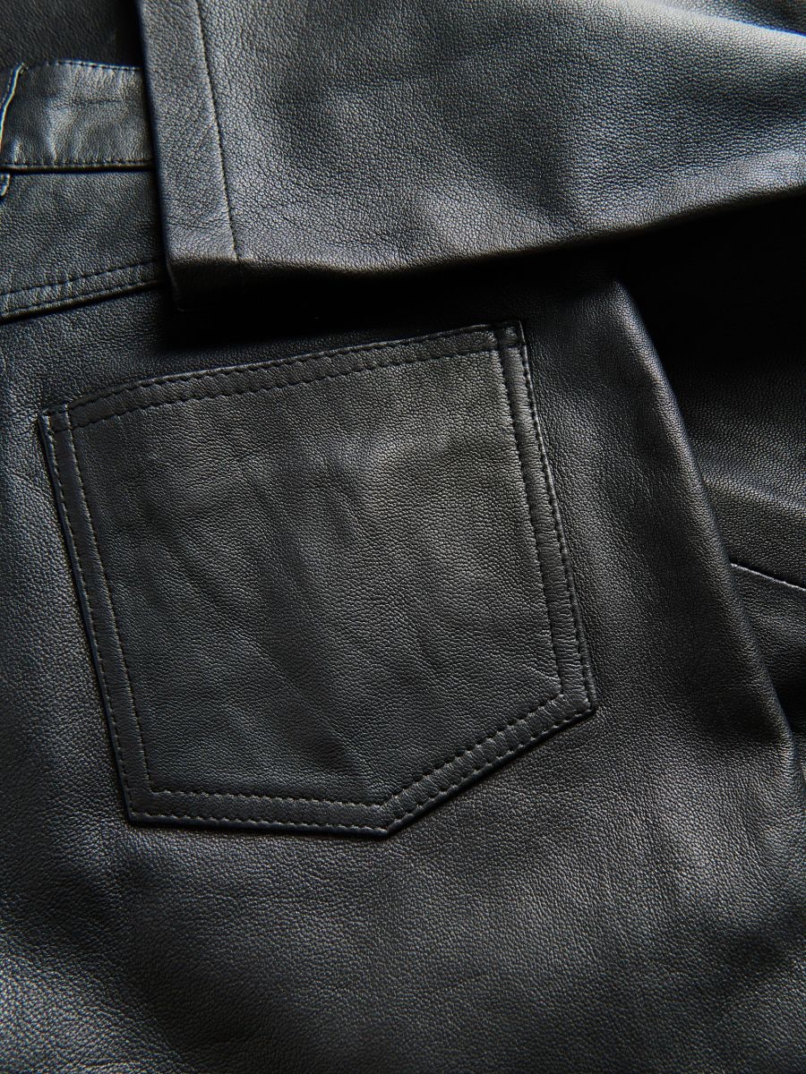 LADIES` TROUSERS - crno - RESERVED - 6