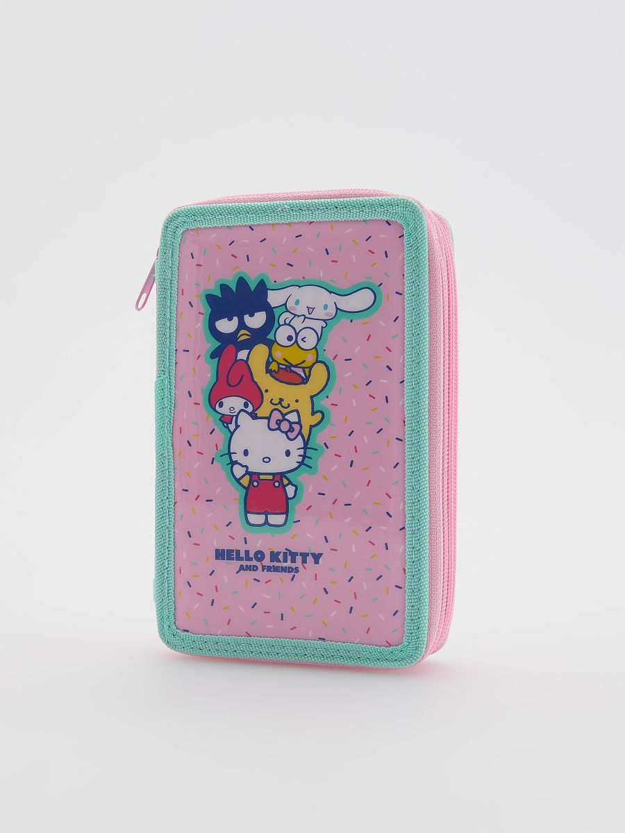 CHILDREN`S PENCIL CASE - pink - RESERVED