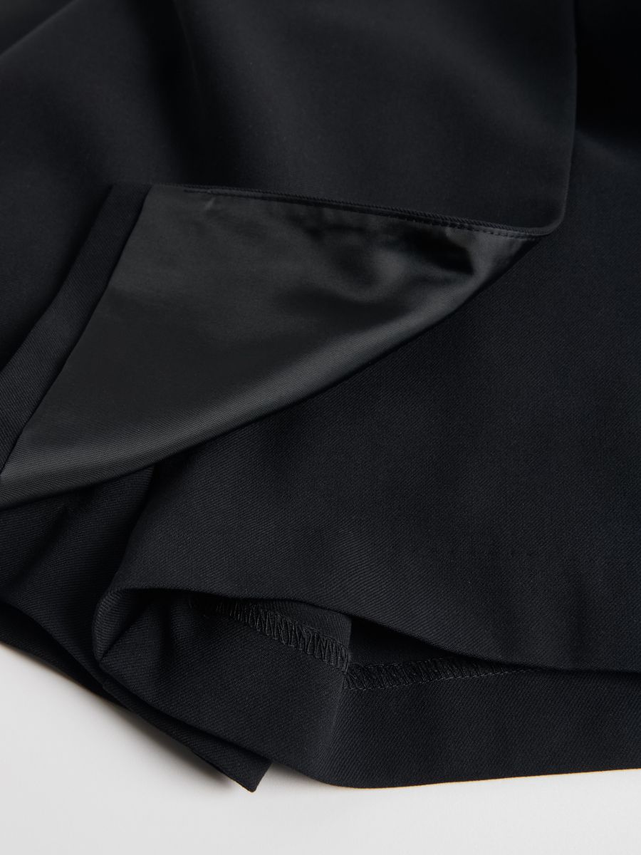 Skort in viscose blend - black - RESERVED - 5