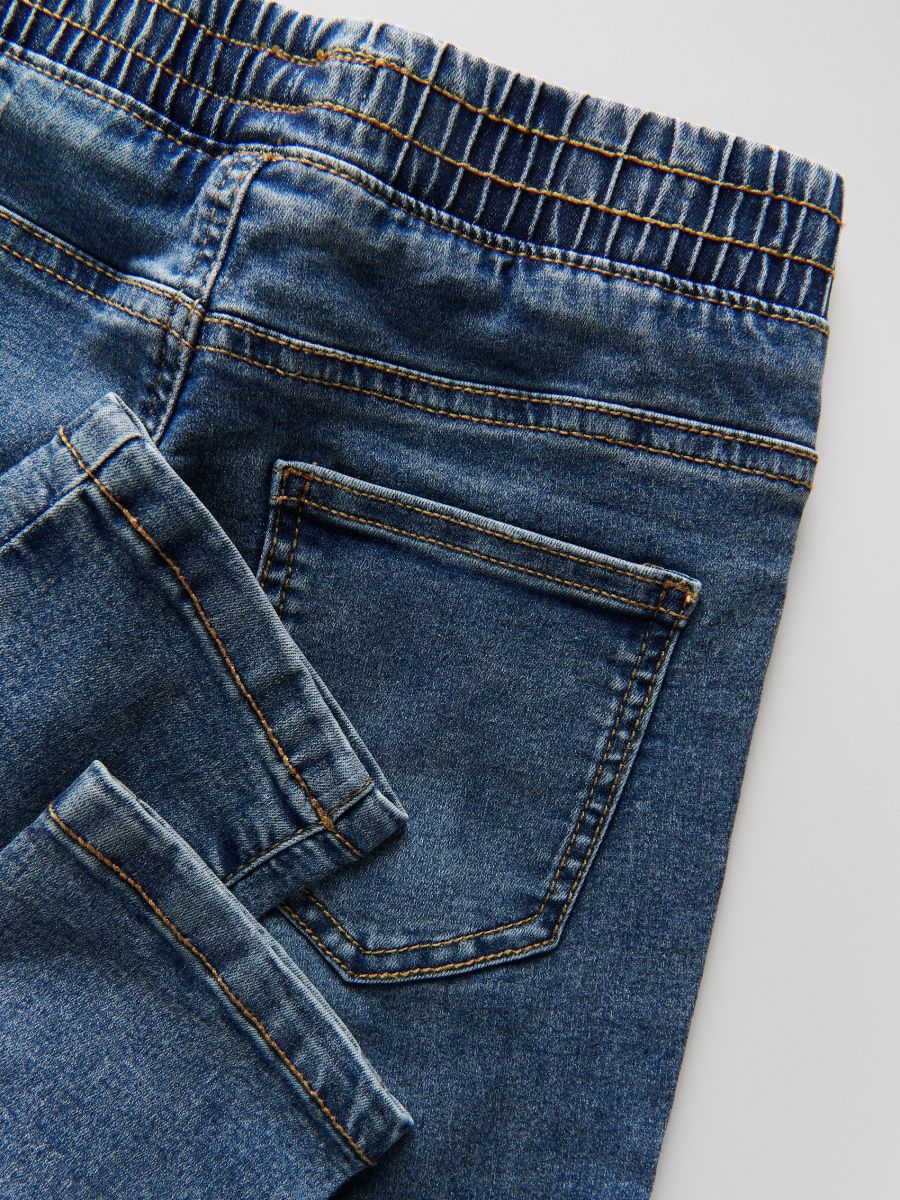 Puuvillasegust teksaretuusid - sinine - RESERVED - 2