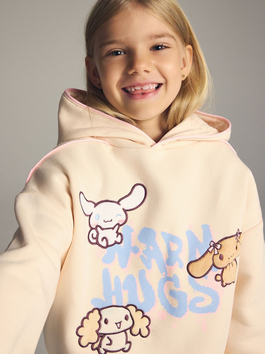 Cinnamoroll sweatshirt - nude - RESERVED