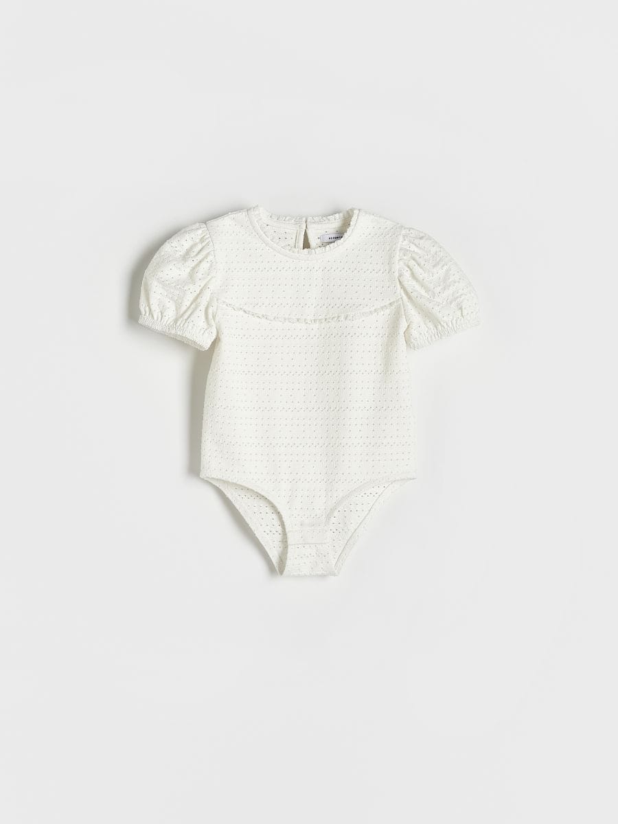 BABIES` BODY SUIT - CRÈME - RESERVED
