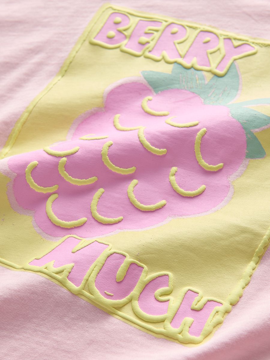 T-shirt with print - pink - RESERVED - 3