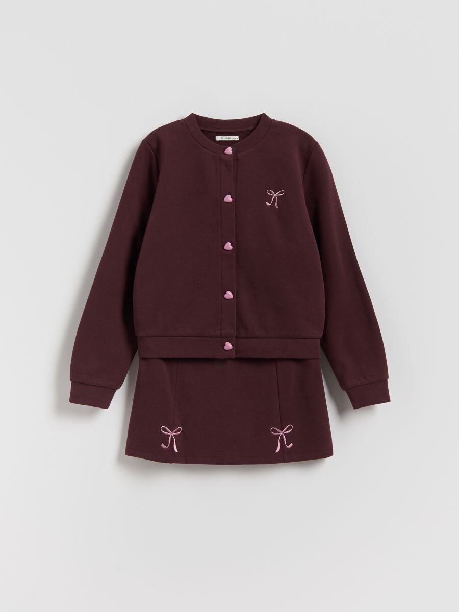 Jersey set - dark brown - RESERVED