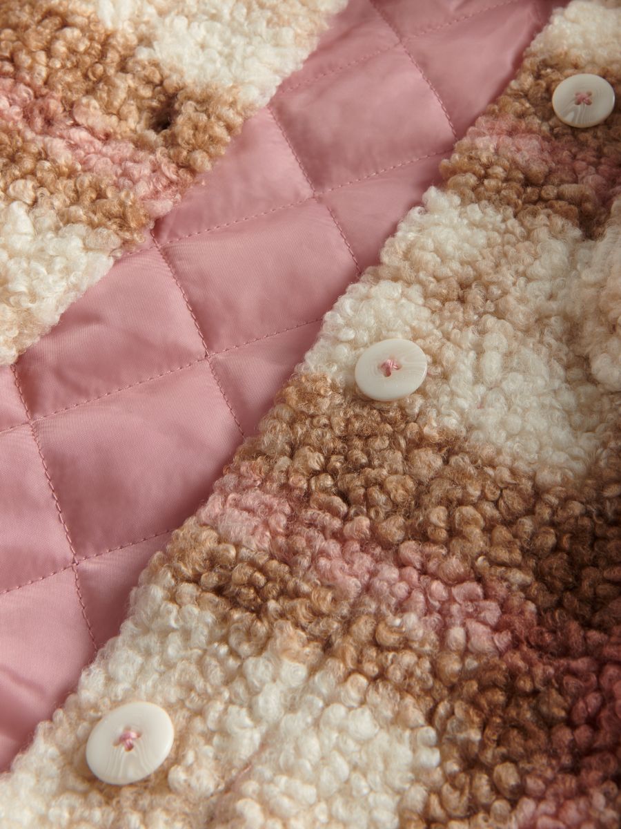 Check shacket - beige - RESERVED - 3