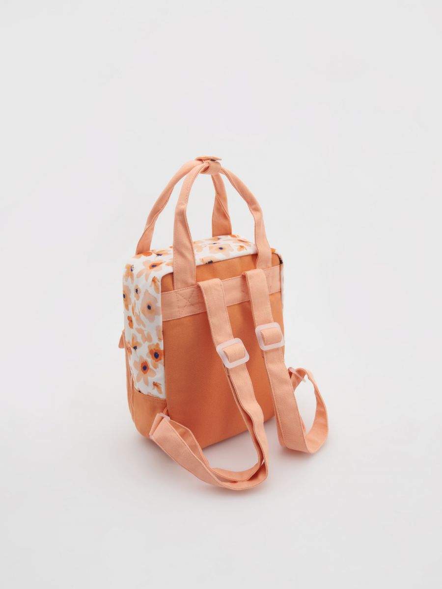 Zaino floreale - mandarino - RESERVED - 4