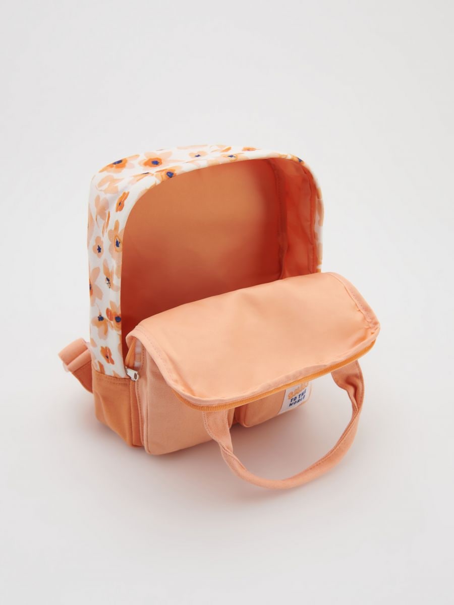 Zaino floreale - mandarino - RESERVED - 7