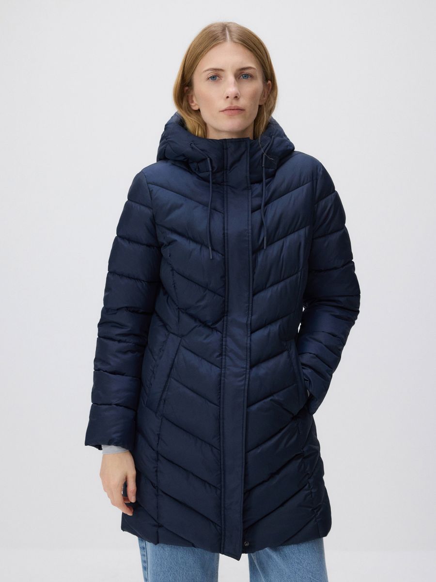 Jacket with contrasting inserts - navy - RESERVED - 15