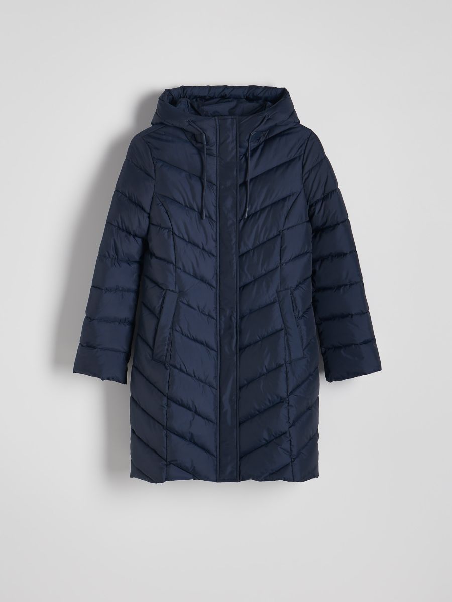 Jacket with contrasting inserts - navy - RESERVED - 6