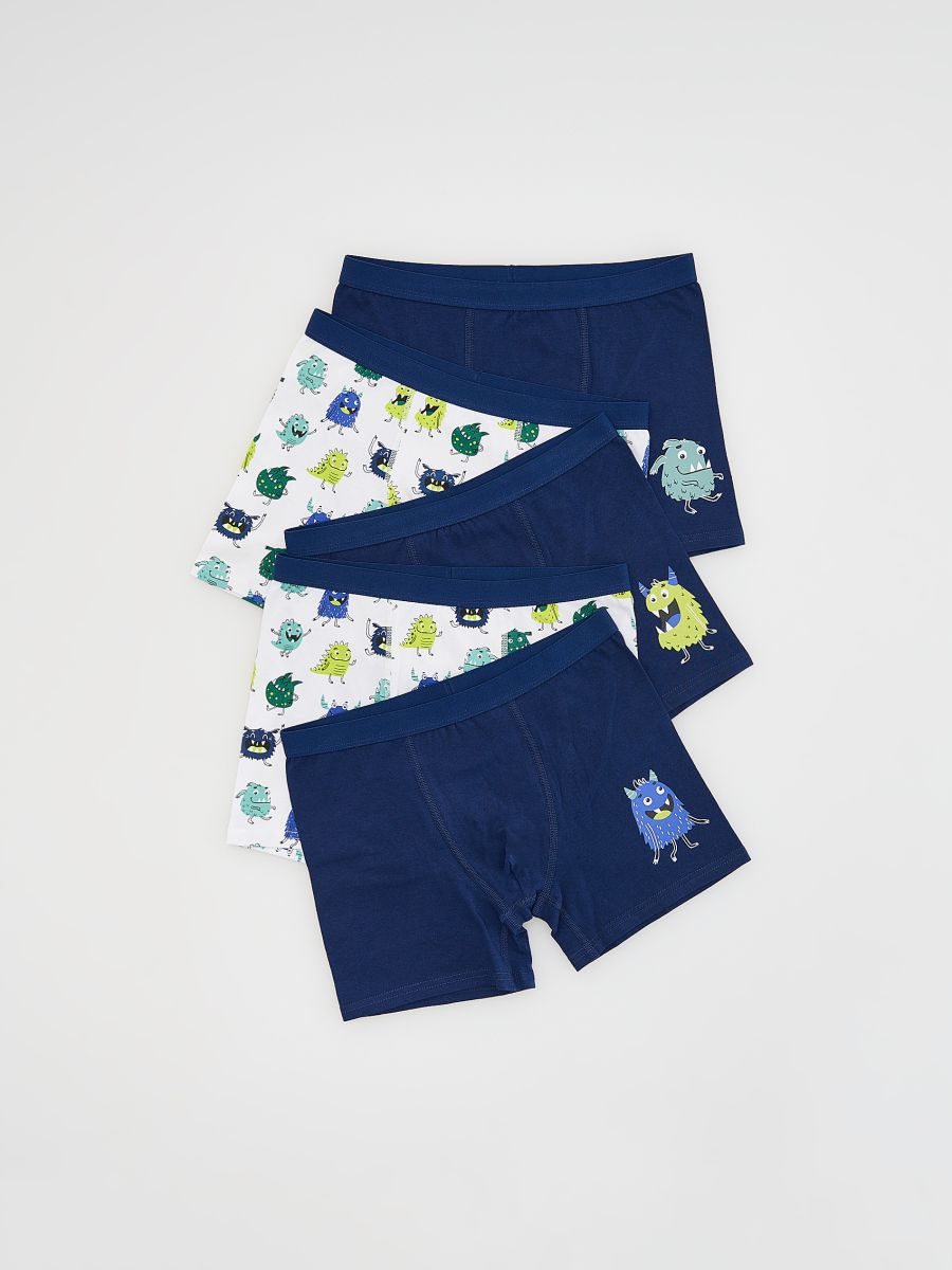 BOYS` BRIEFS MULTI - bleumarin - RESERVED