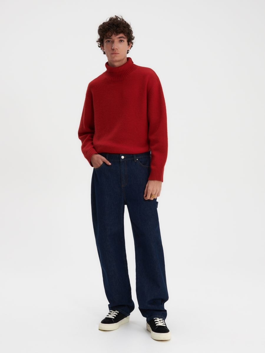 RE.DESIGN wool rich turtleneck - red - RESERVED - 2