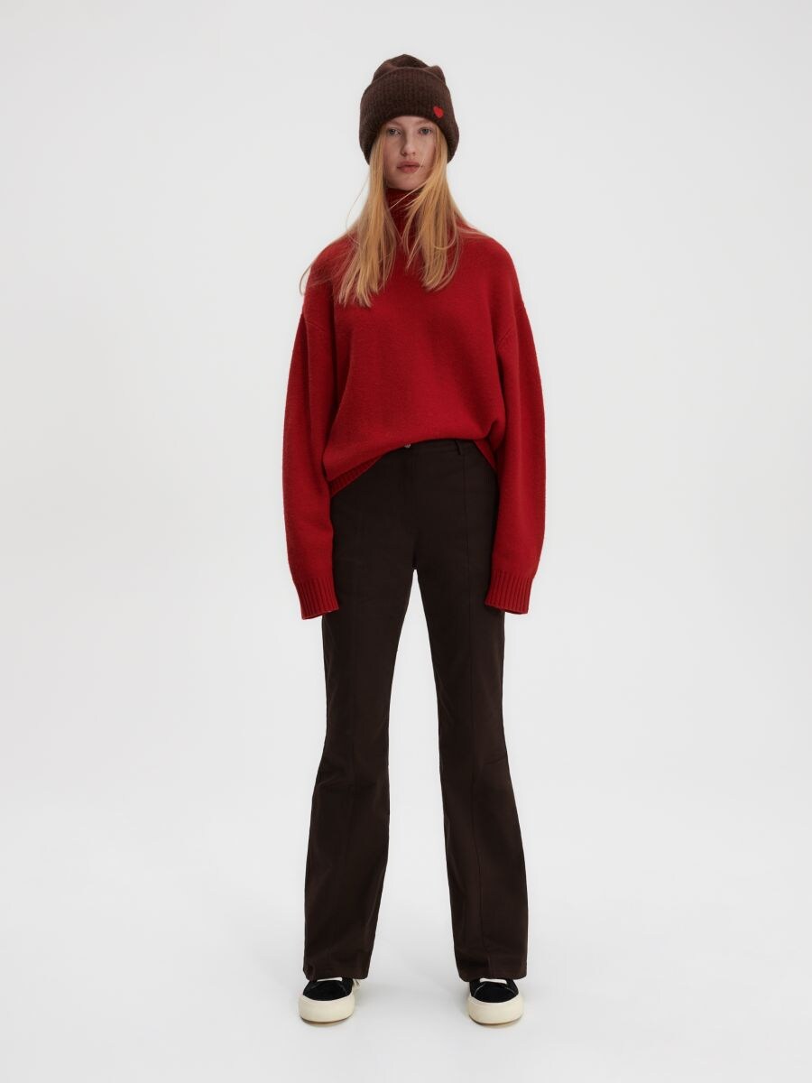 RE.DESIGN wool rich turtleneck - red - RESERVED - 4