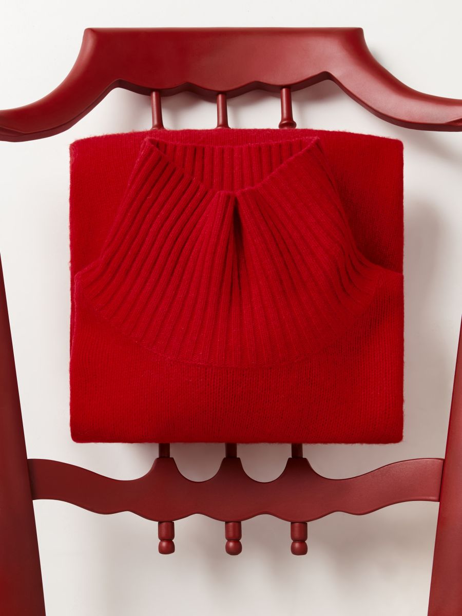 RE.DESIGN wool rich turtleneck - red - RESERVED - 6
