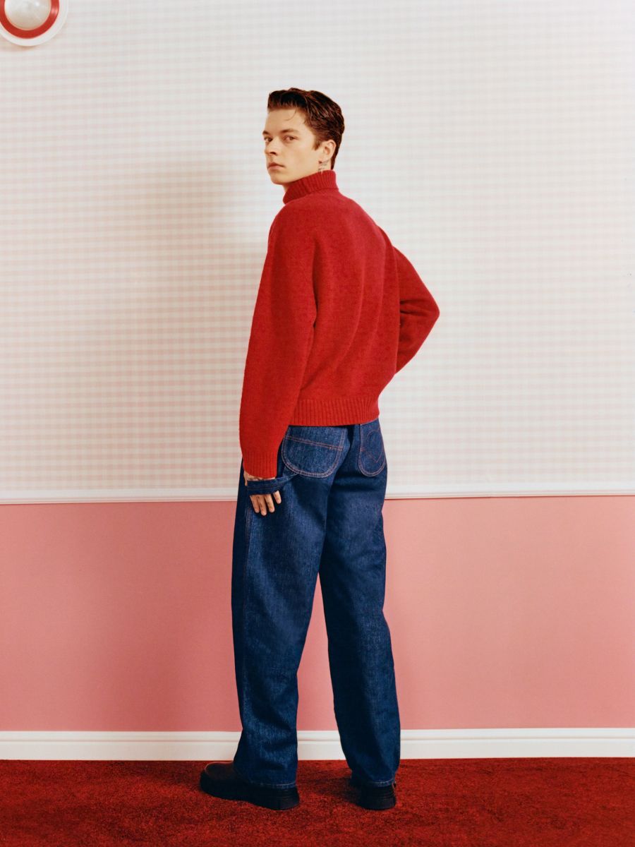 RE.DESIGN wool rich turtleneck - red - RESERVED - 11
