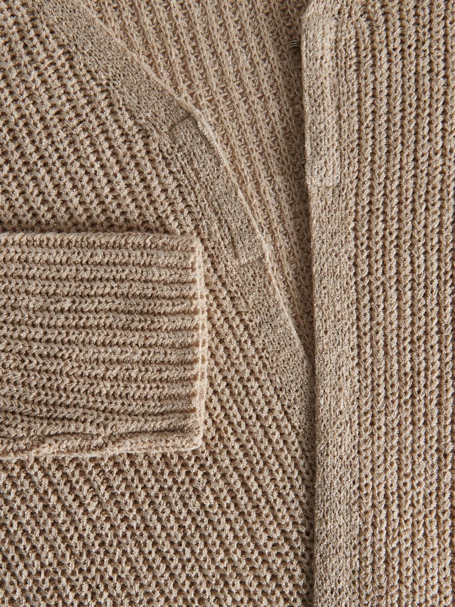 Daljša jopa - beige - RESERVED - 6