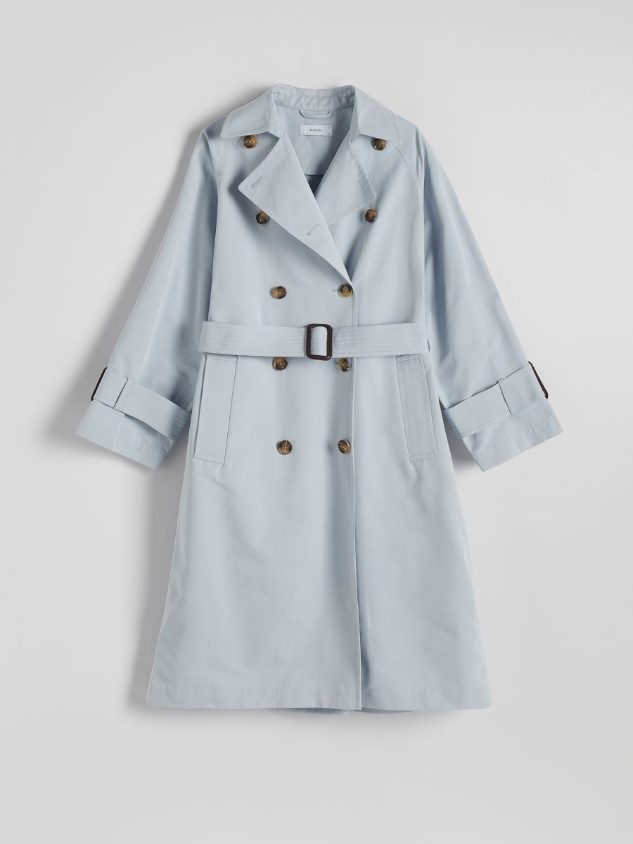 Pale blue ladies coat online