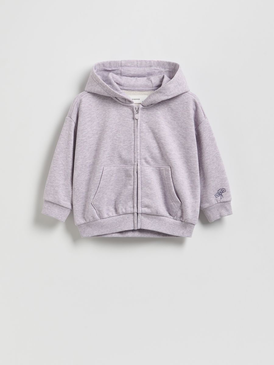 Felpa con cappuccio - lavanda - RESERVED