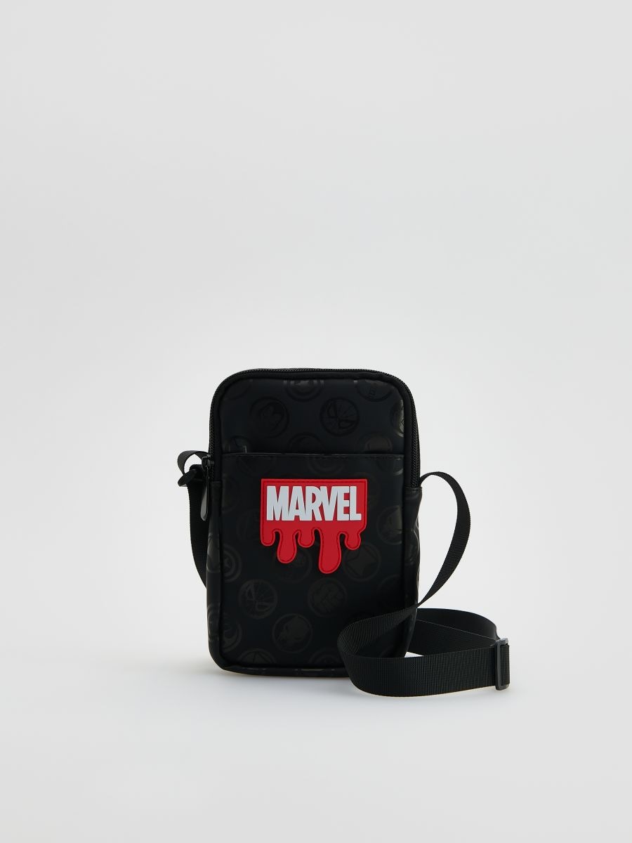 Ledvinka s potiskem Marvel - černý - RESERVED