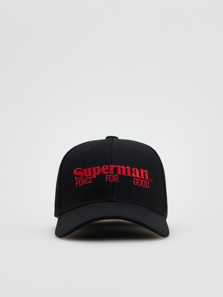 Casquette SUPERMAN - negru - RESERVED