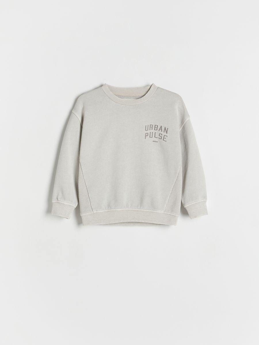 BABIES` JOGGING TOP - light grey - RESERVED